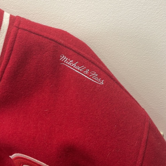 Vintage Reversible Wool Cincinnati Game Jacket. Cooperstown Collection. - Picture 2 of 7